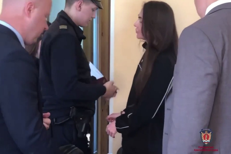    Фото: стоп-кадр видео прокуратуры Красноярского края