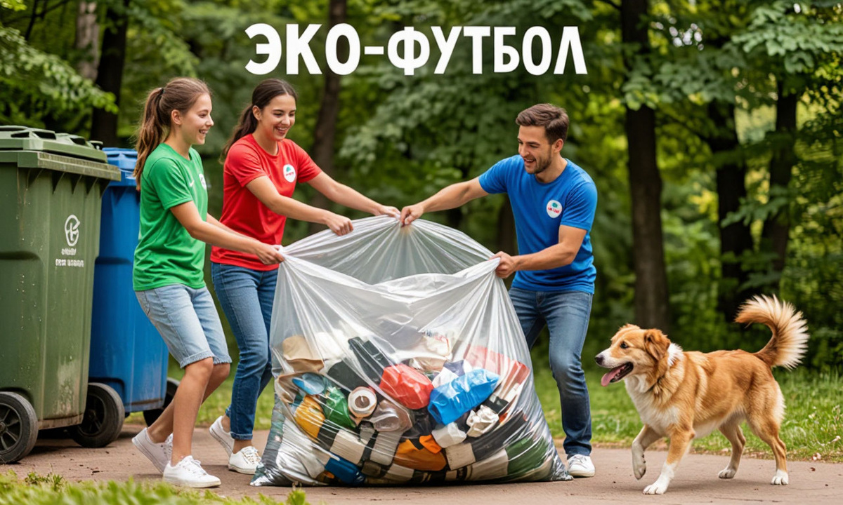 День эколога: время действовать — превратите уборку в игру! Начните с „футбола“ с мусором