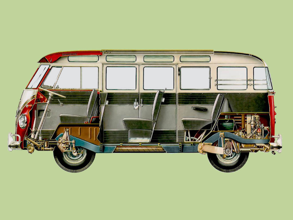 Volkswagen T1 Deluxe Samba Bus