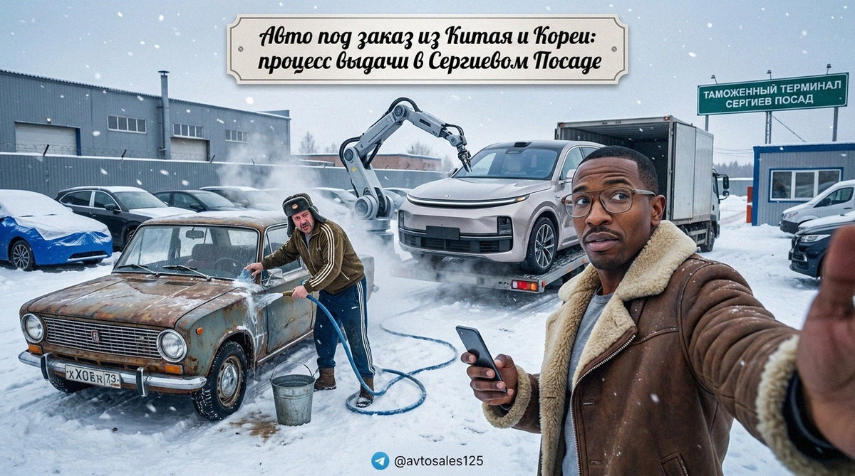    Передача автомобиля заказчику в Сергиевом Посаде Авто Сейлс