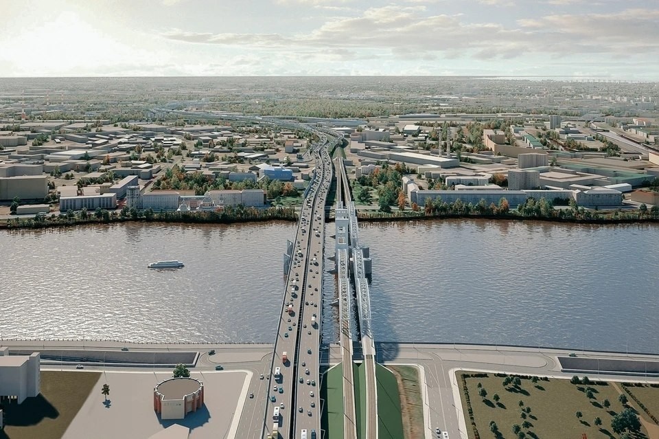    Мост в составе ШМСД появится не раньше 2027 года. Фото: vk.com/a_beglov