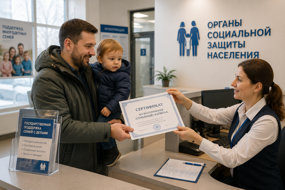 Многие семьи уверены, что в России появился отдельный «отцовский капитал». На практике всё устроено намного сложнее. Разбираем, какие выплаты реально существуют в 2026 году и как их получить.