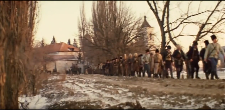 Кадр из фильма "Большая малая война" 1980