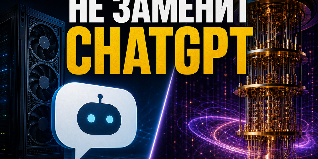 Квантовый ИИ не заменит ChatGPT