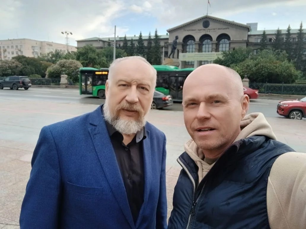 Олег Архипов (слева) и Алексей Королёв, июнь 2026
