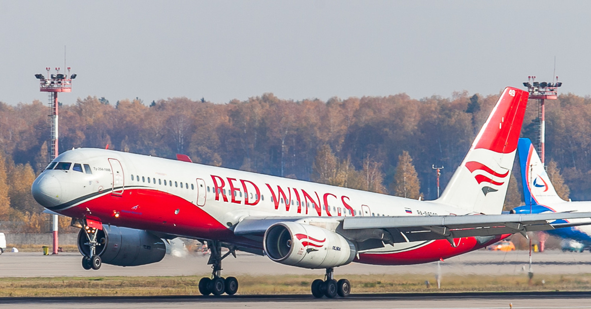 Ту-214 в ливрее RedWings. Фото из интернета.