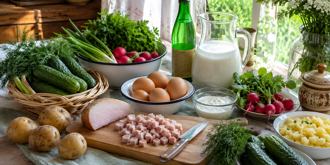5 вкусов окрошки, тайны ее заправок и шестой особый рецепт