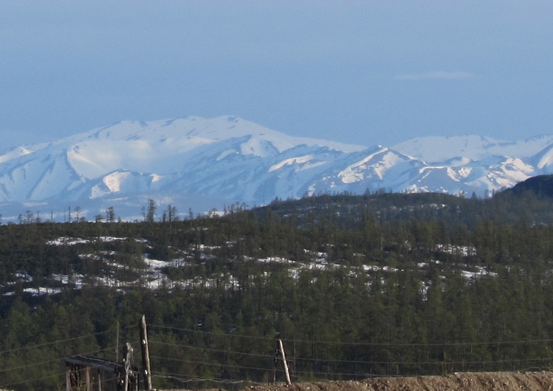 Уракское нагорье в начале лета.