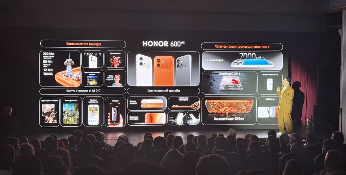   Презентация Honor 600 в Москве