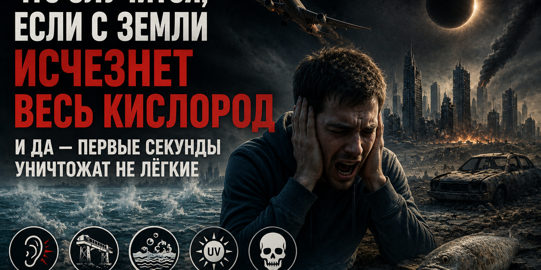 ЧТО СЛУЧИТСЯ, ЕСЛИ С ЗЕМЛИ ИСЧЕЗНЕТ ВЕСЬ КИСЛОРОД