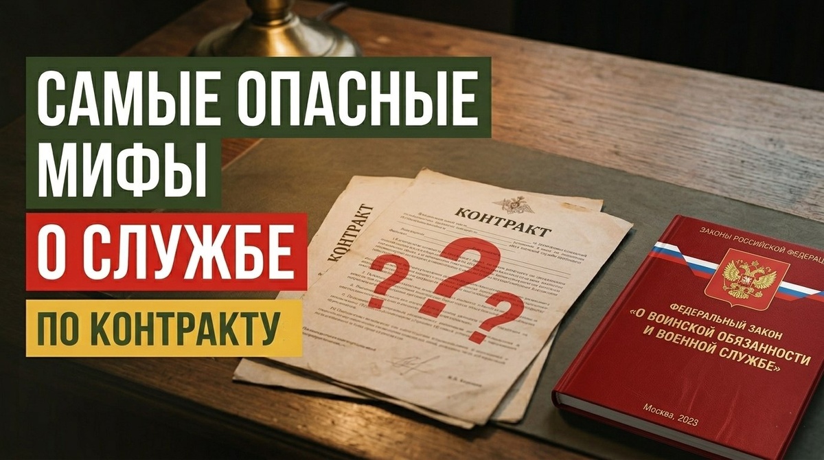 Самые опасные мифы о службе по контракту