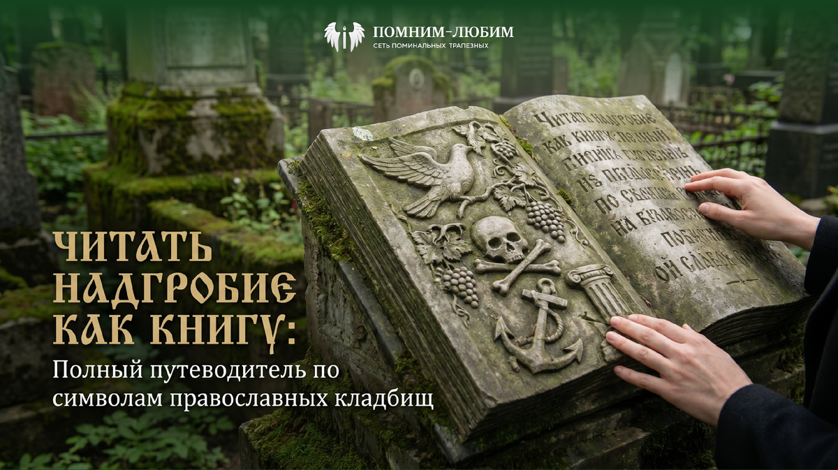 Читать надгробие как книгу: полный путеводитель по символам православных кладбищ