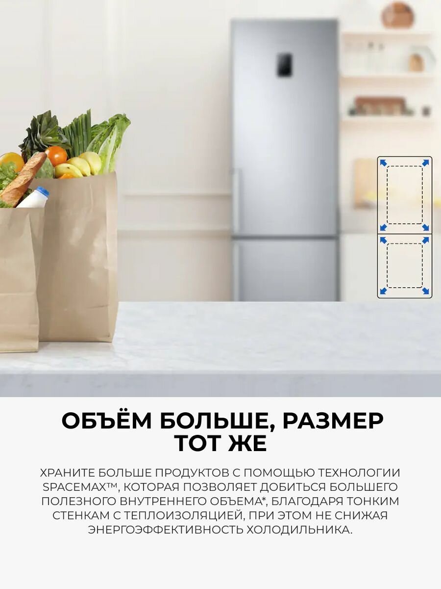    Характеристики Samsung RB37A5200SA/WT