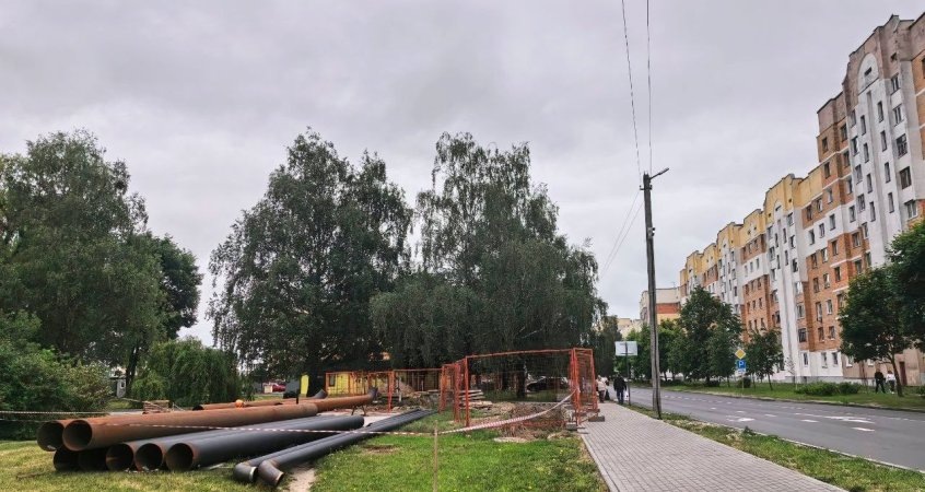    В Пинске с 4 июня закроют движение по улице Костюшко из-за ремонта теплосетей