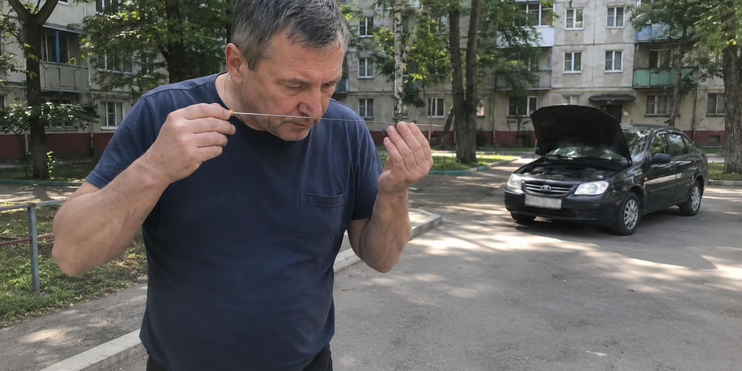 Запах щупа: почему моторное масло пахнет бензином, гарью, химией?