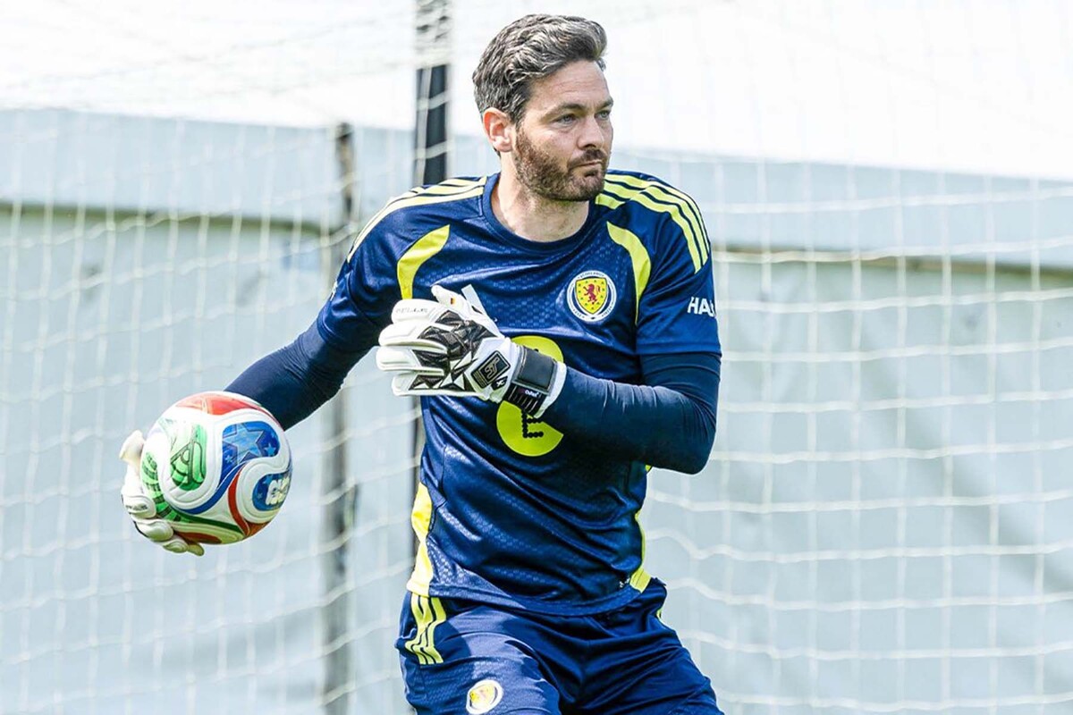    Вратарь сборной Шотландии Крейг Гордон. Фото: Scotland National Team, Х