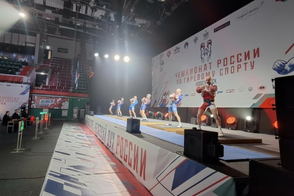    Новосибирский гиревик установил рекорд России на чемпионате. Фото: Минспорта Новосибирской области