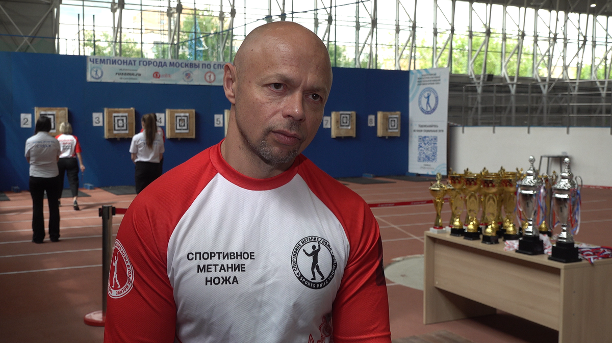 Андронов Александр. Чемпионат и Кубок Москвы по спортивному метанию ножа, было представлено как инклюзивное направление для лиц с поражением опорно-двигательного аппарата (ПОДА) и ветеранов СВО.