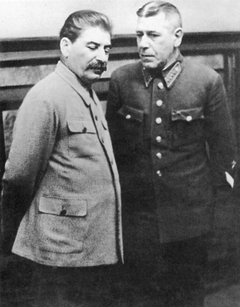 С маршалом Шапошниковым