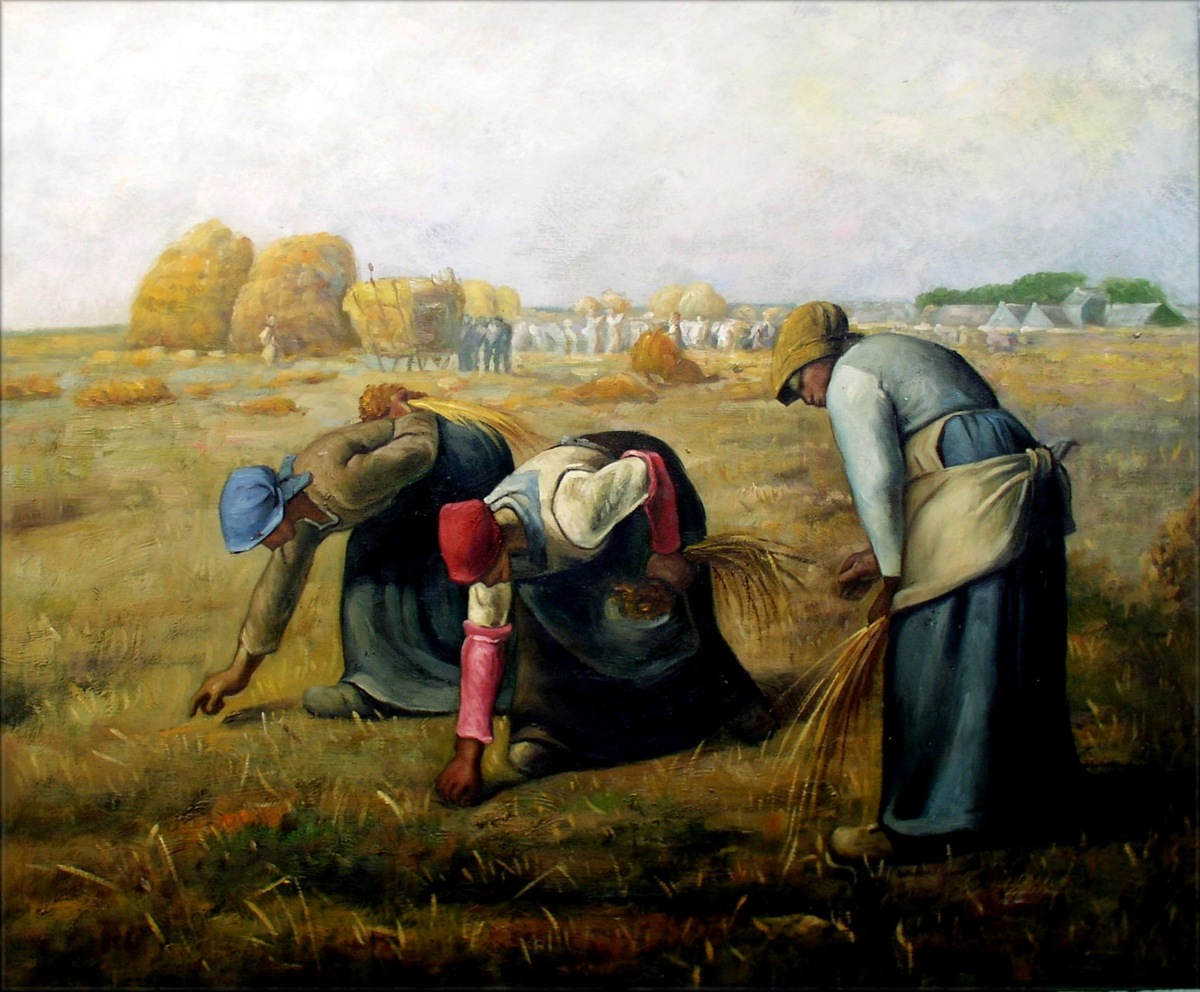 Жан-Франсуа Милле, Сборщицы колосьев, 1857