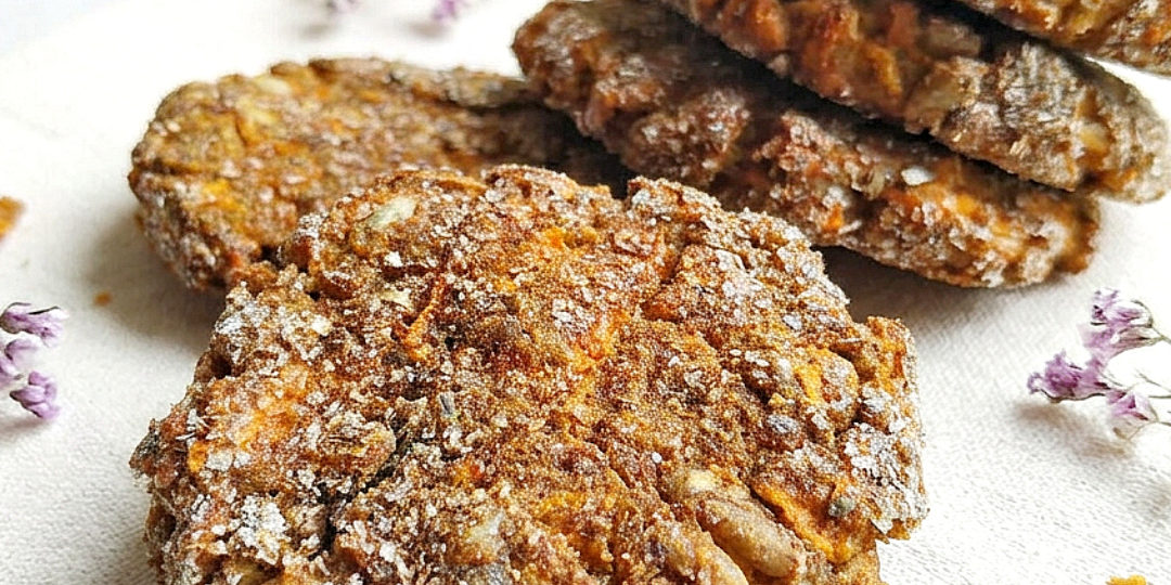 Морковное печенье без сахара 🥕