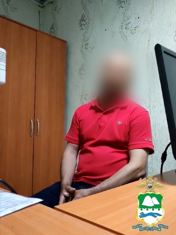     Задержанный признал свою вину / фото: скрин видео пресс-службы УМВД России по Курганской области