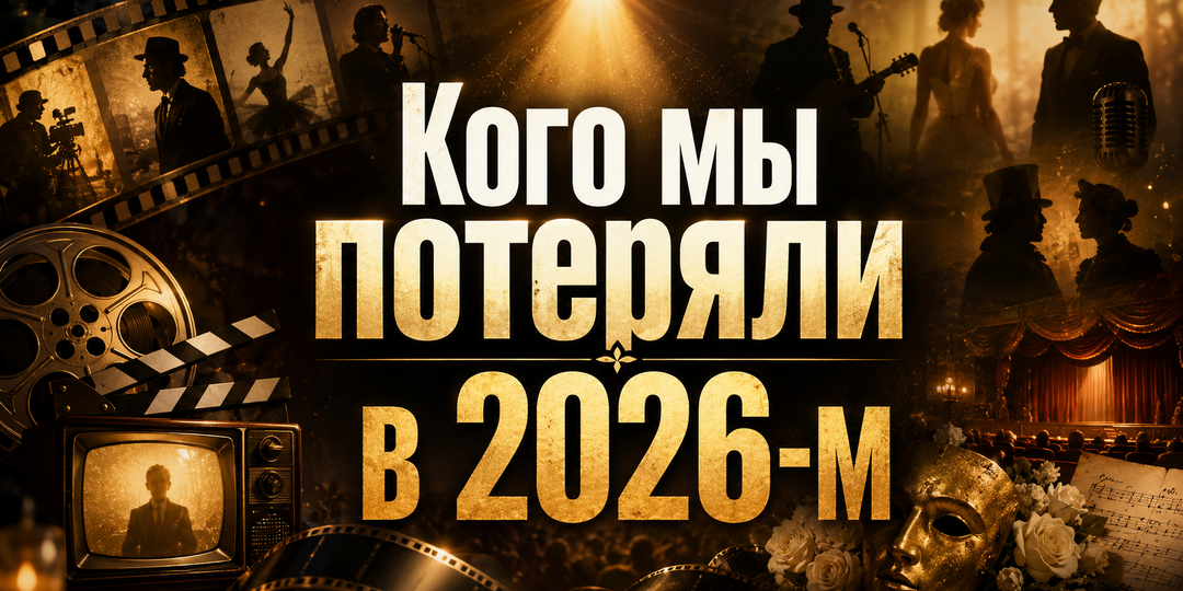 Российские звезды, которые ушли из жизни в 2026 году
