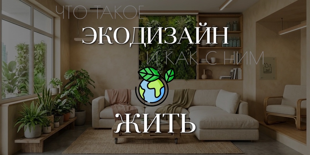 Что такое экодизайн и как поддержать этот тренд в своем интерьере без лишних трат