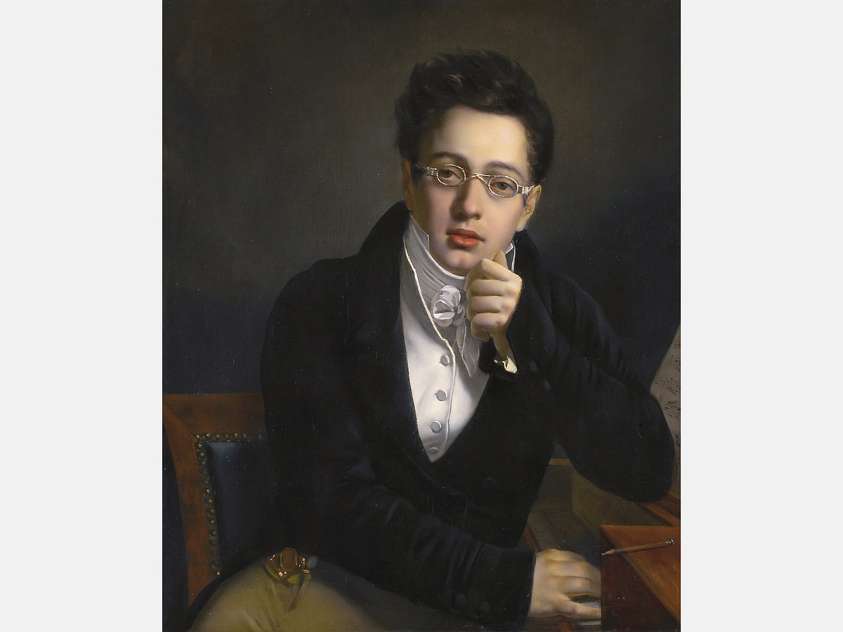Йосеф Абель, портрет Франца Шуберта, около 1814 года / Kunsthistorisches Museum