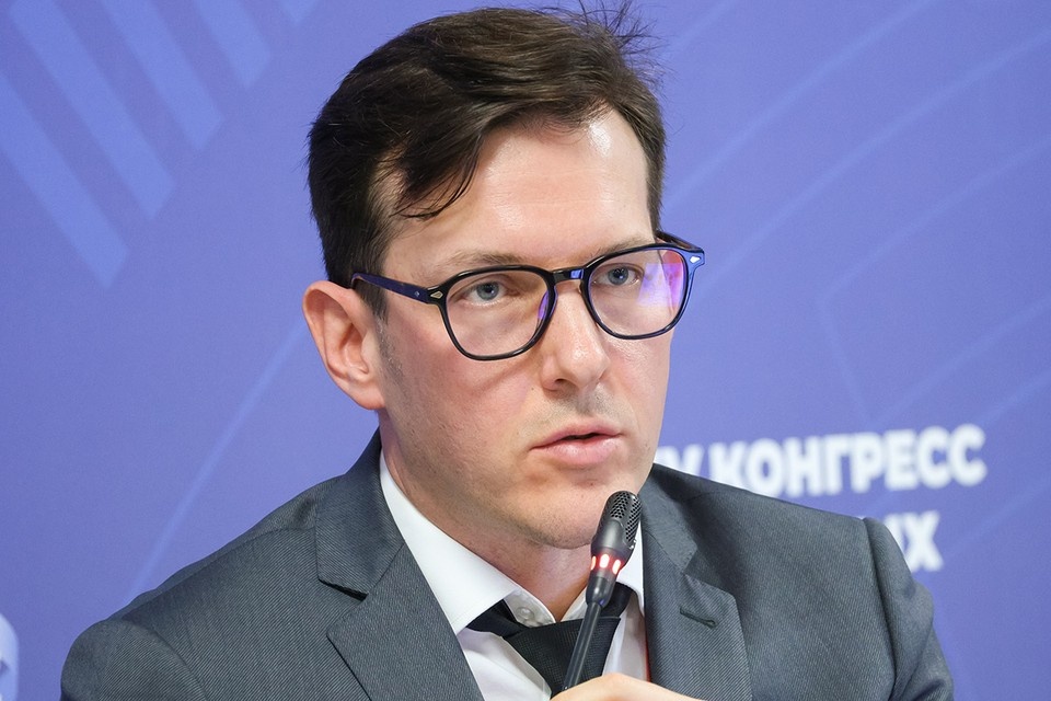    Директор Института бионических технологий и инжиниринга Первого МГМУ им. И.М. Сеченова Дмитрий Телышев. Фото: Кирилл Казачков / РОСКОНГРЕСС