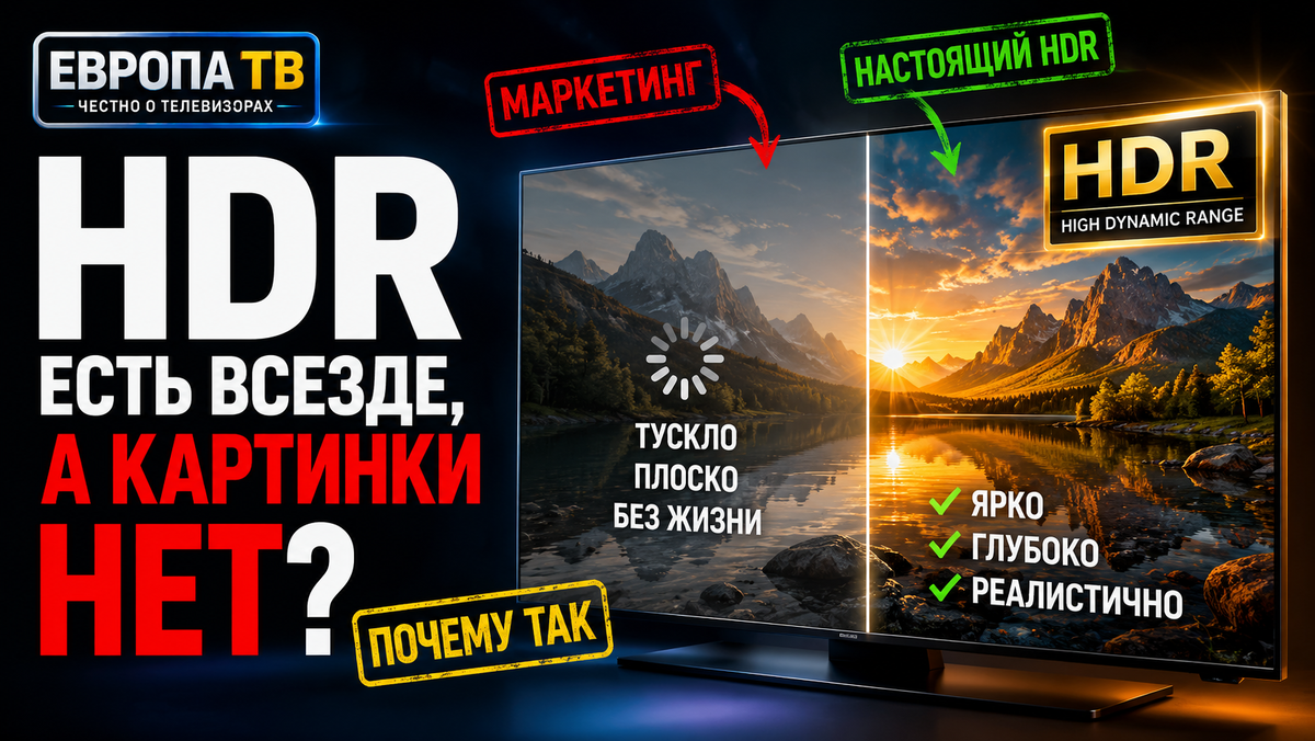 HDR: настоящий или маркетинг?