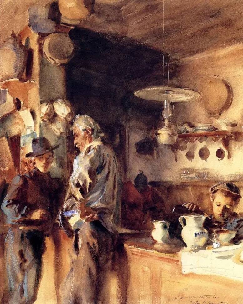     Джон Сингер Сарджент. Испанский интерьер. 1903   
undefined