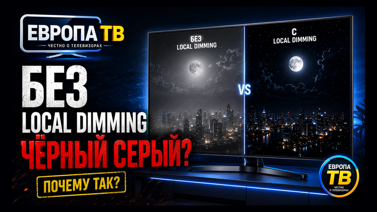 Local Dimming в телевизоре — что это