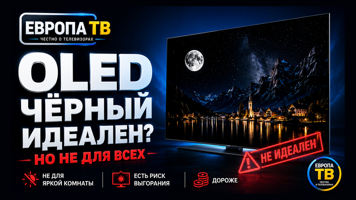 OLED: чёрный идеален?