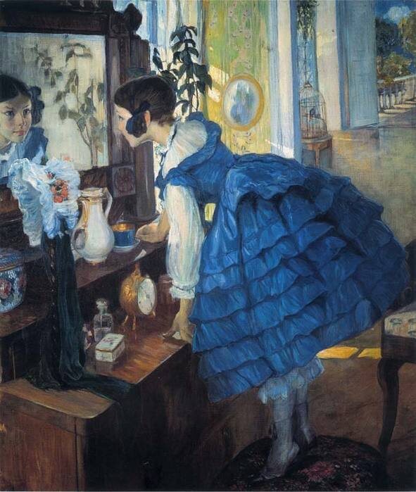 О.  ДеллаВосс - Кардовская. Маленькая эенщина. 1910 год