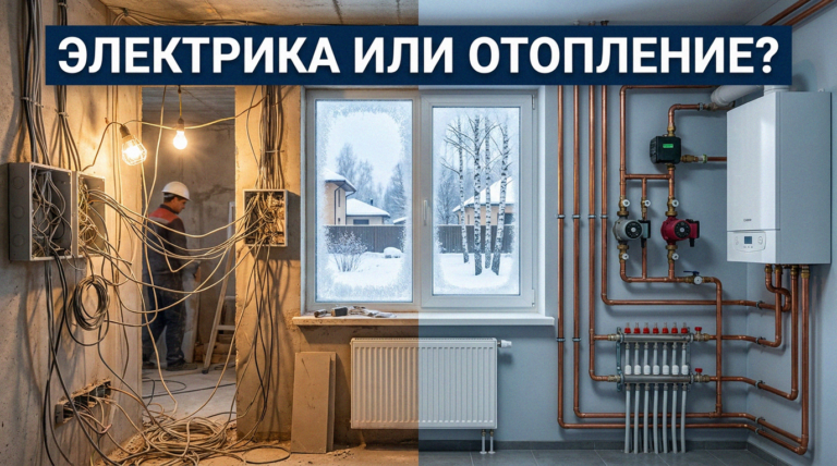    Выбор приоритета при монтаже инженерных систем: 3 основных сценария для частного дома.