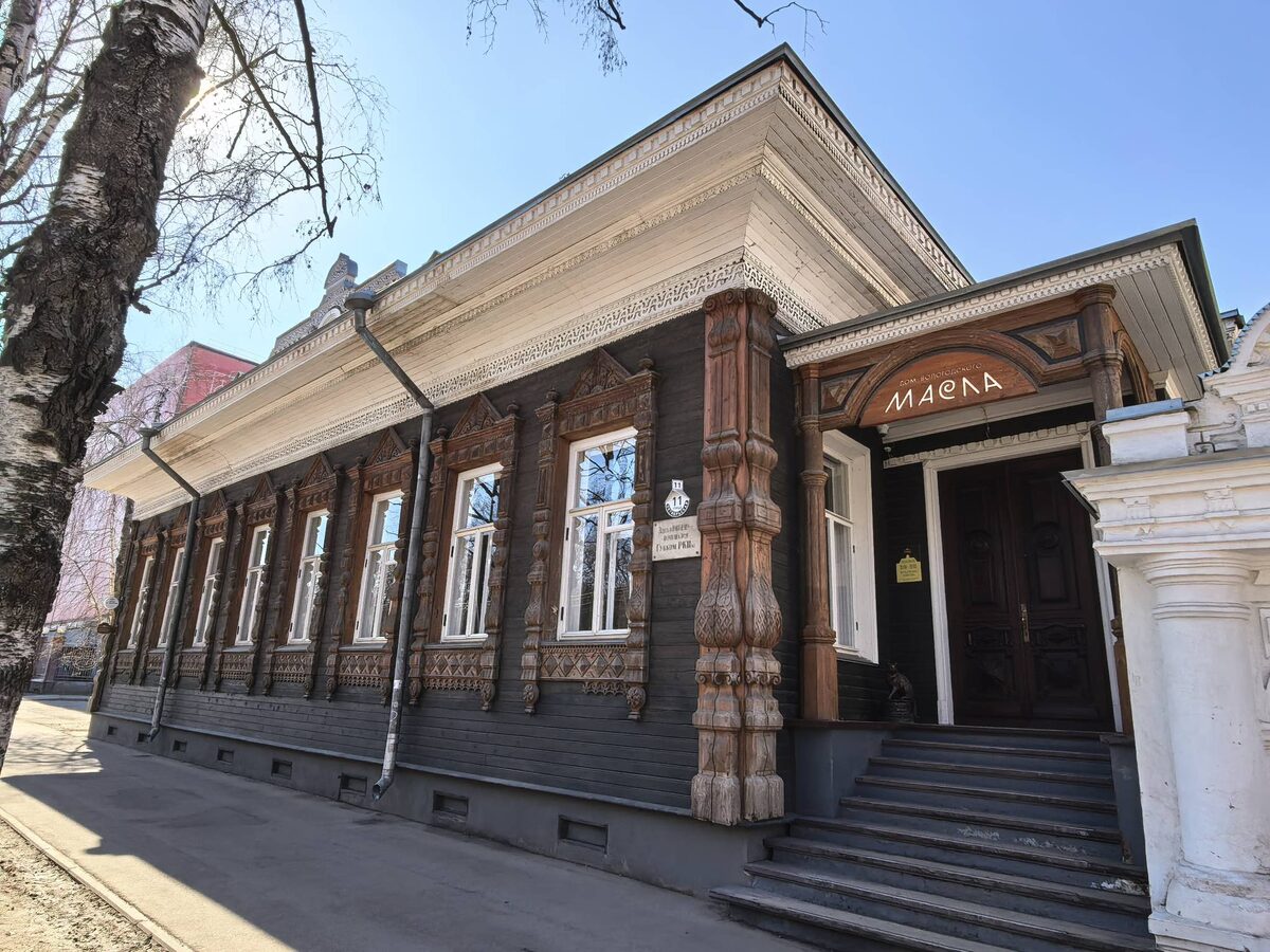 Дом Вологодского масла. Фото автора блога