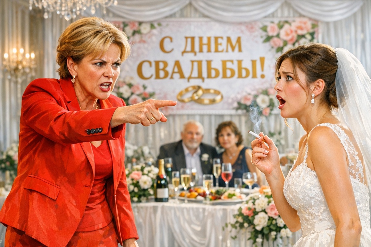   — Это не моя невестка! У Алены никогда не было этого пятна на шее, — кричу я гостям (рассказ)