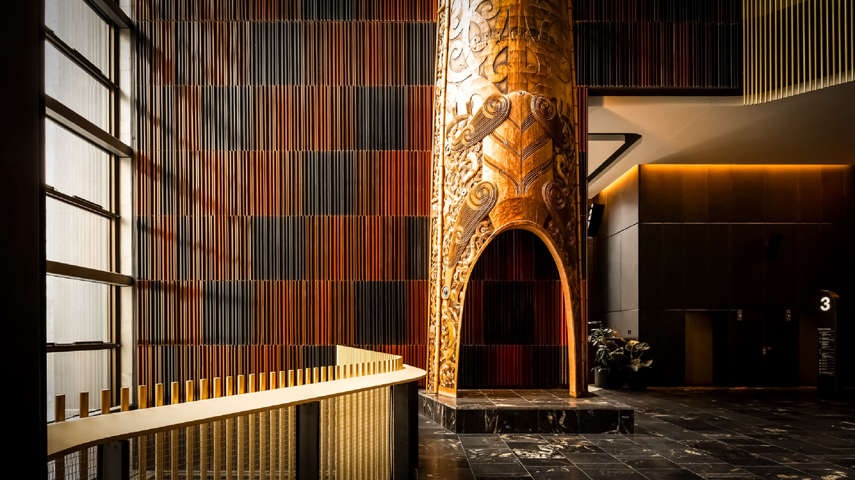Project: Te Tumu (NZICC) | Architecture: Warren and Mahoney, Woods Bagot, Moller Architects | Photo: Dennis Radermacher, Jono Parker | Geo: Auckland, New Zealand