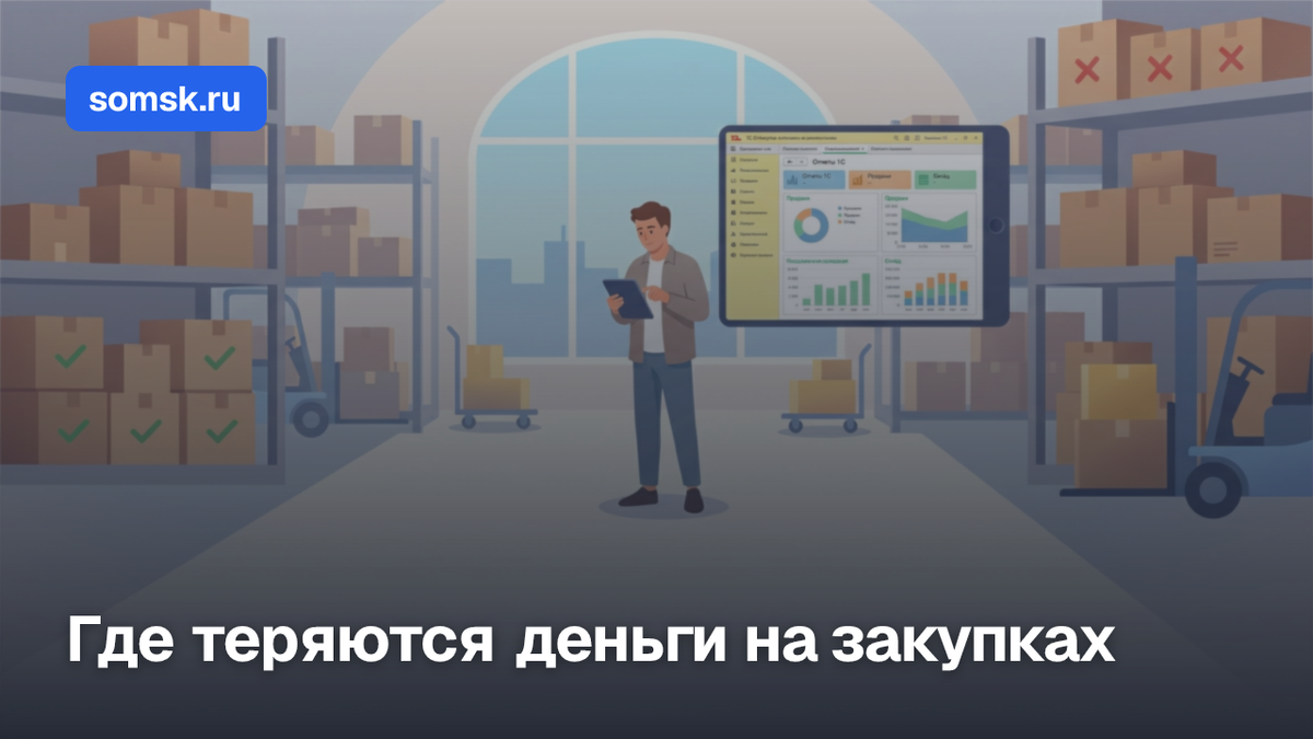 3 отчёта в 1С