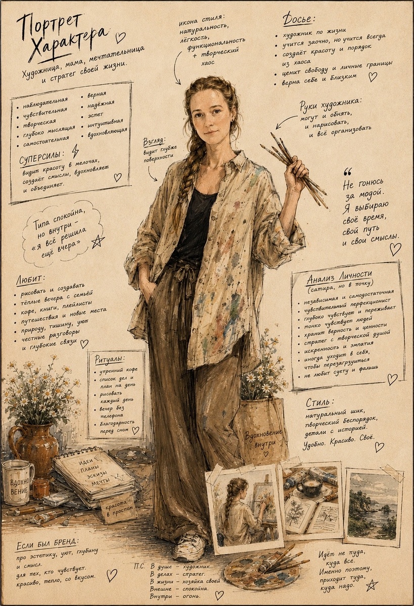 © Ольга Сушкова. Автопортрет - кредо.