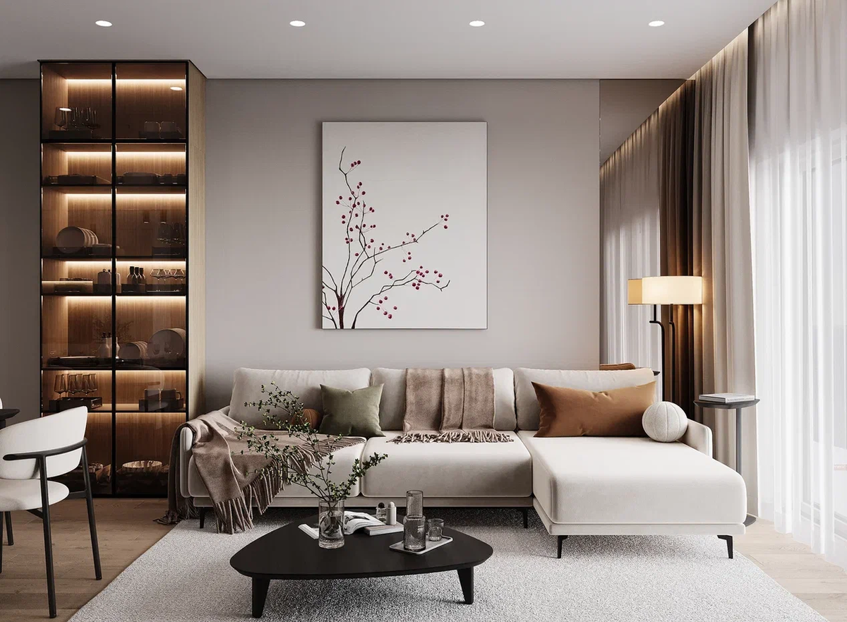  
«Проект ROMANIUK DESIGN, Алупка, 73,12 м²»
