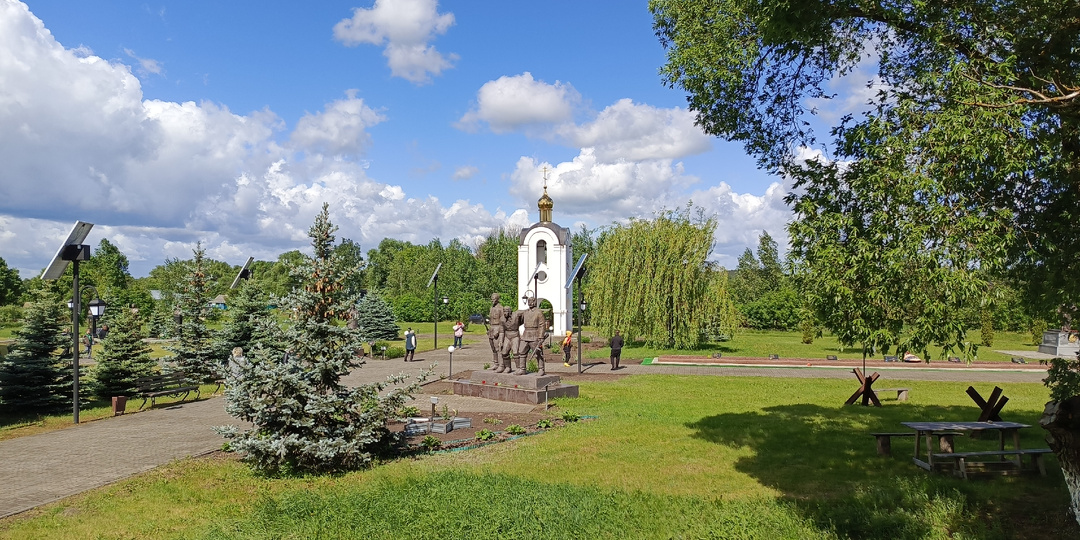 Вечная память нашим защитникам- мемориальный комплекс "Тербунский рубеж".
