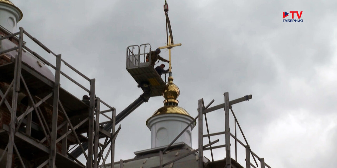 В воронежском селе ремонтируют 200-летний православный храм