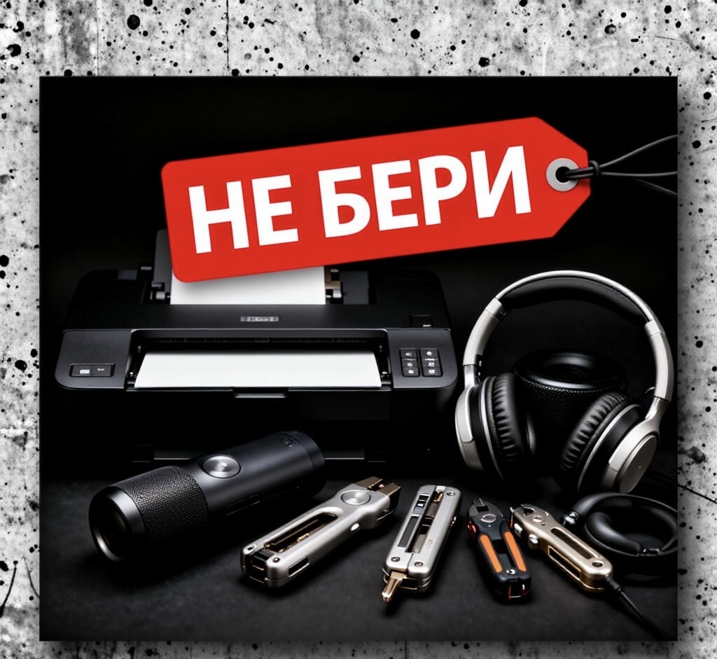 Вот эта «мастхэв-техника» чаще всего пылится на полке после первого месяца.
