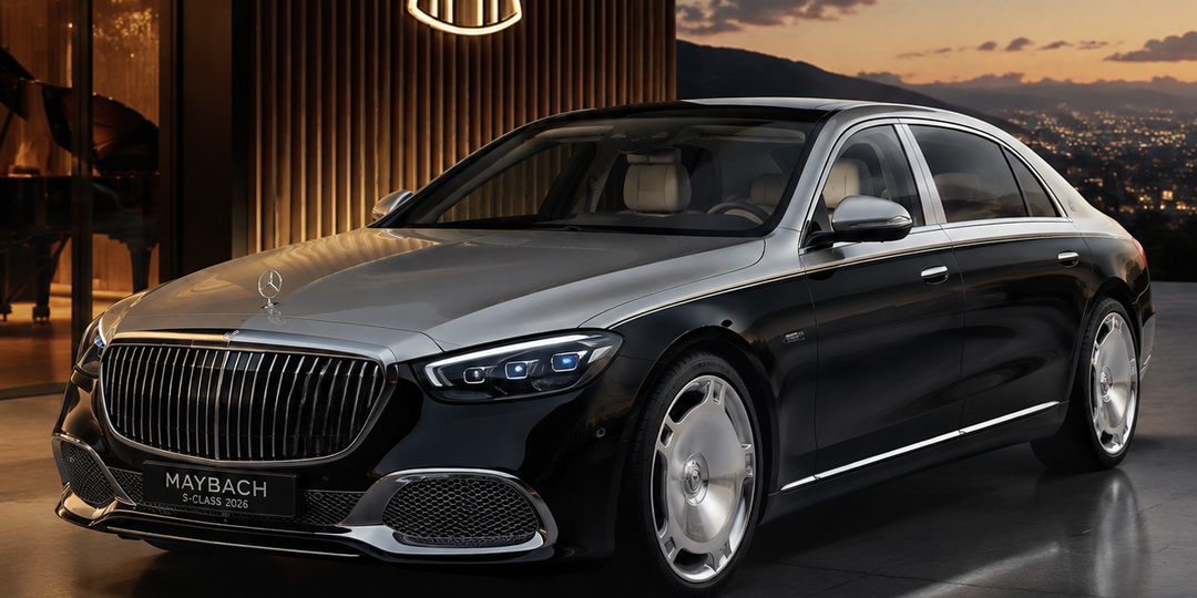 ⚡️Mercedes-Maybach S‑Class 2026 — абсолютная роскошь, розовое золото и новый уровень цифровой приватности