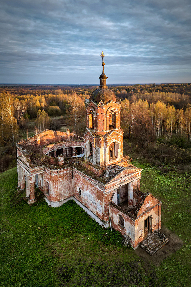 Будимирово. Церковь Благовещения (1819-1827). Фото Д. Мозгового 2020.