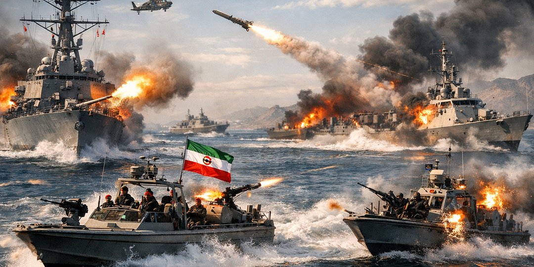 Пентагон врет? Иран заявил о прямом попадании в командный центр эсминца США