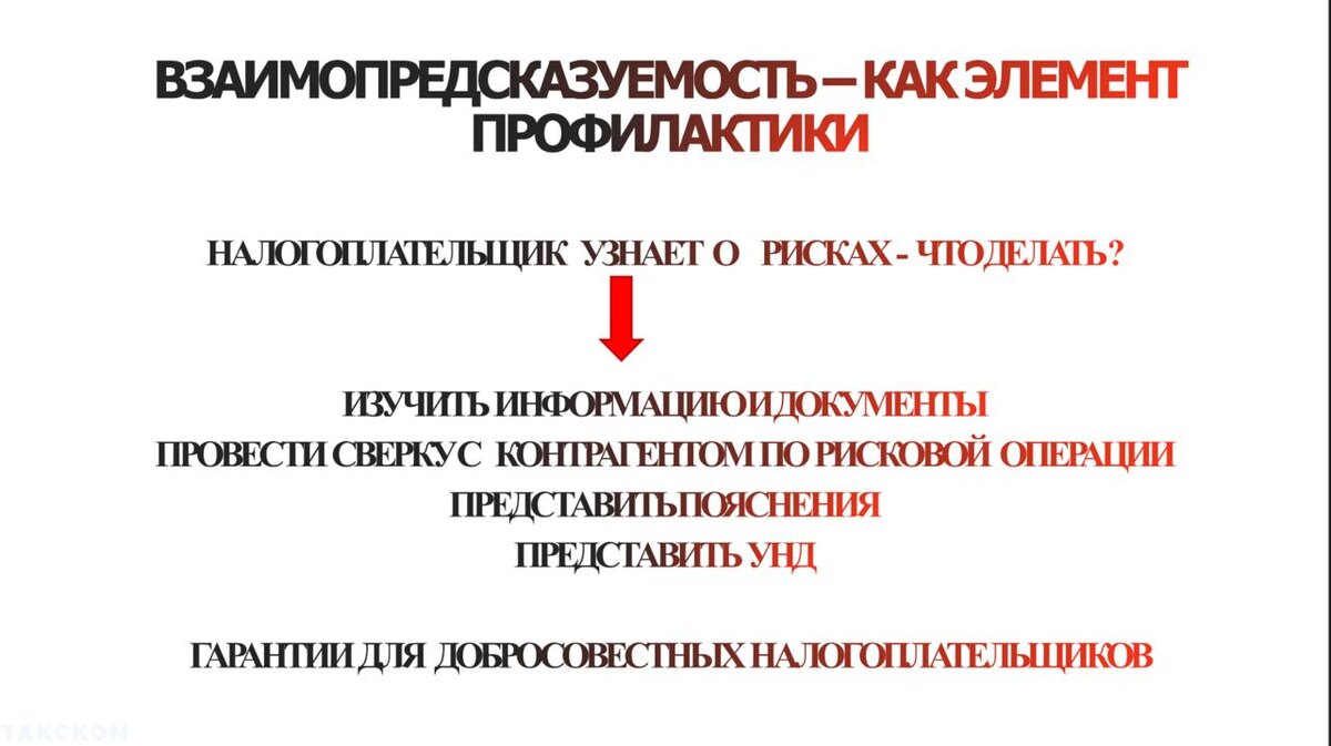 Взаимопредсказуемость как элемент профилактики