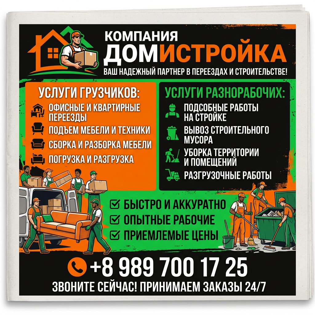 Пример правильно лоформленного рекламного лока